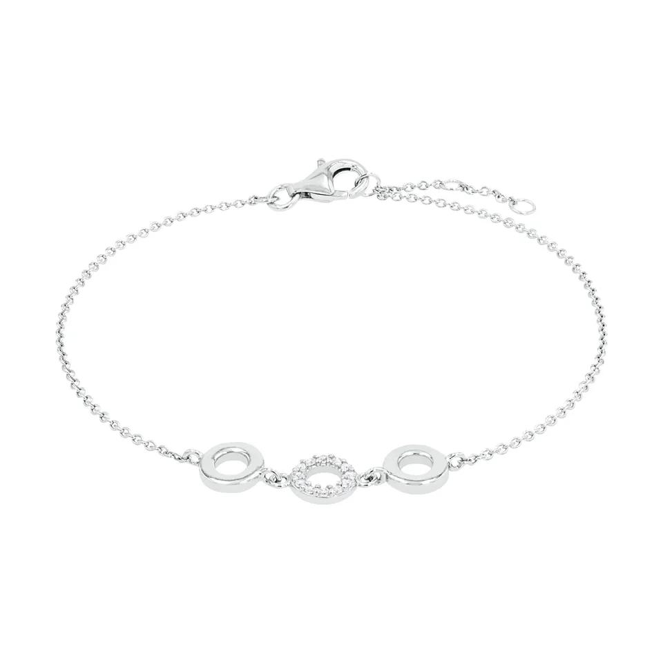 amor-armschmuck-armband-silber-17-1-1-cm-zirkonia image 1