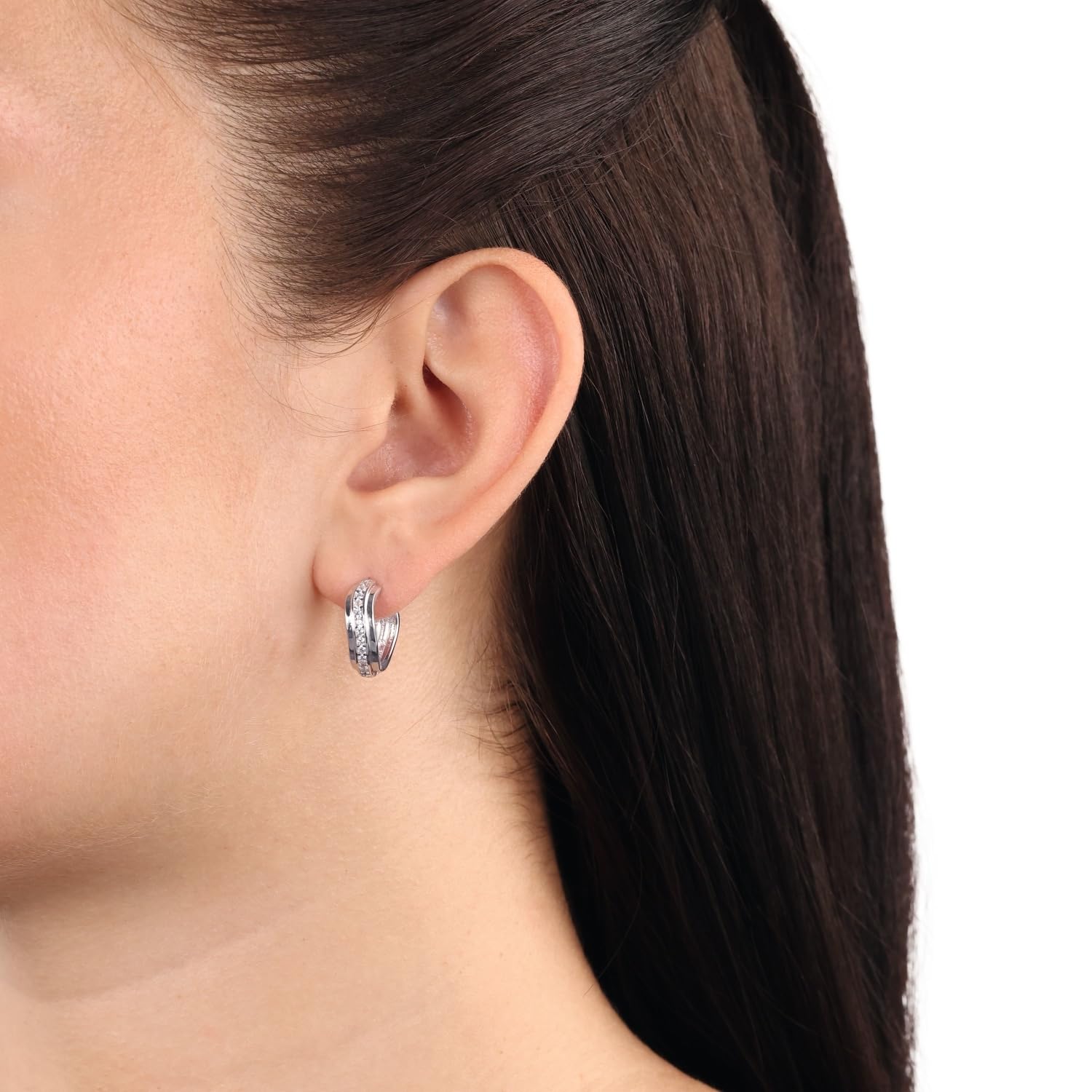 amor-ohrschmuck-creolen-925-silber-schwarz-zirkonia-18-mm image 3