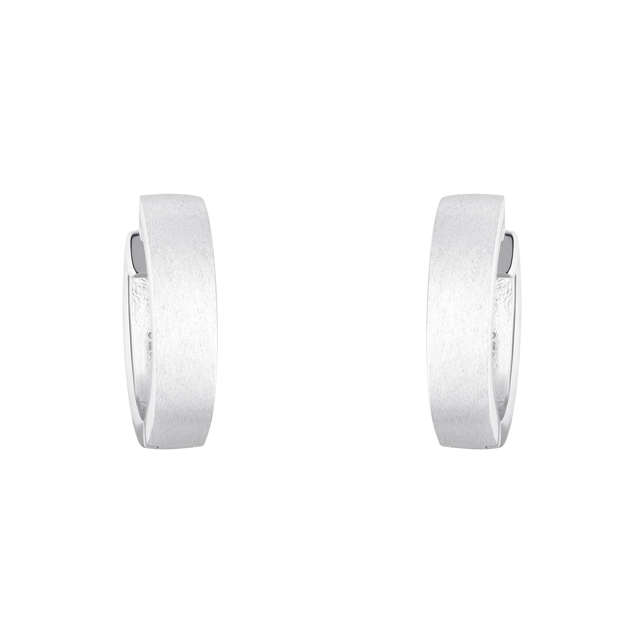 amor-creolen-silber-1-5-cm-925-damen-ohrringe-schlicht image 2