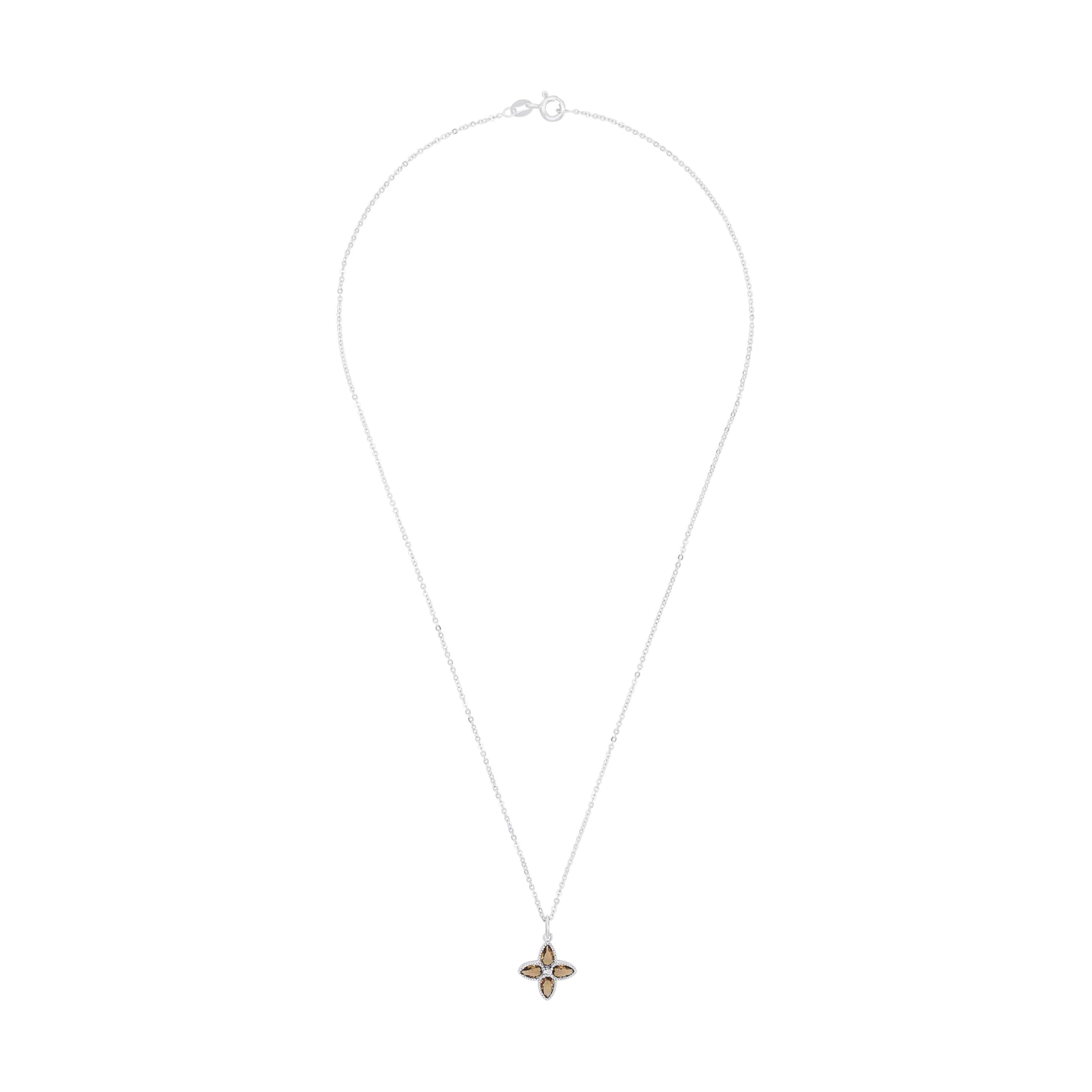 amor-2100160-kleeblatt-kette-silber-925-45-cm image 6