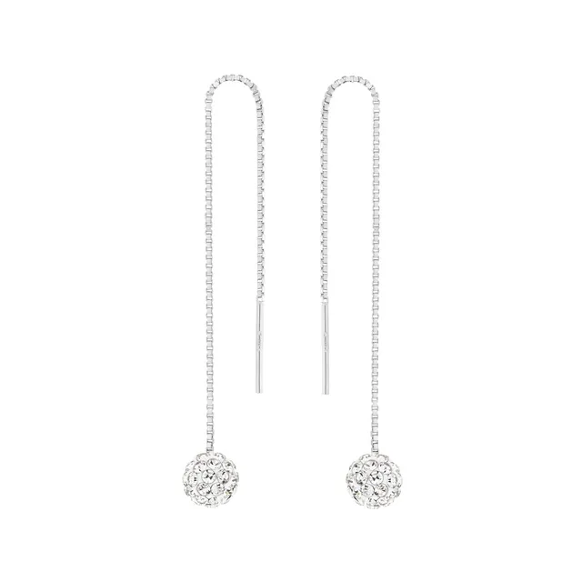 amor-ohrh-nger-silber-zirkonia-damen-h-ngeohrringe image 1
