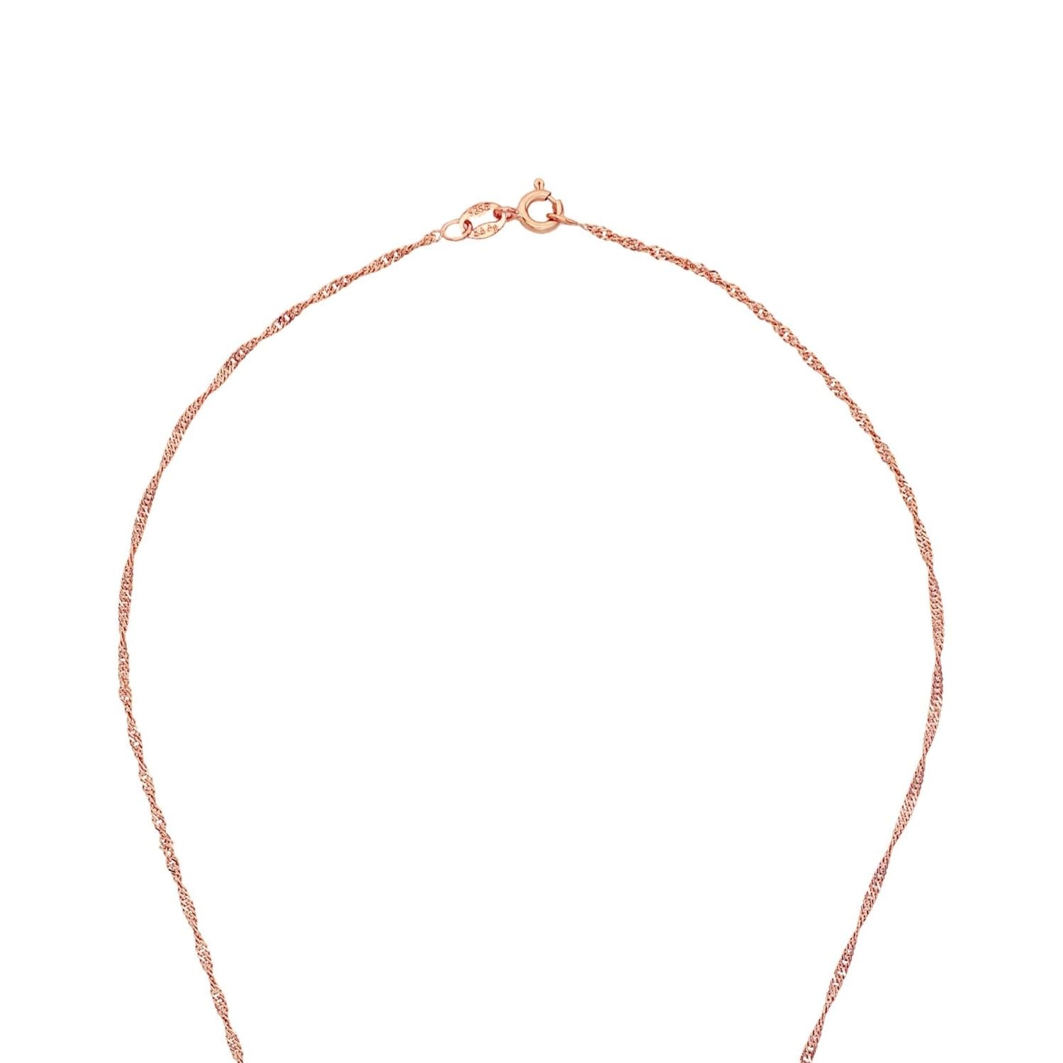 amor-2016012-herz-kette-ros-42-cm-zirkonia image 3
