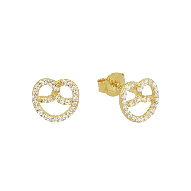 amor-brezel-ohrstecker-925-silber-mit-zirkonia-damen image 1