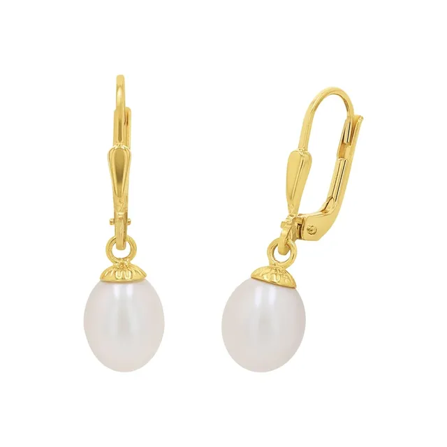 amor-2013828-ohrh-nger-gold-perle-s-wasser-2-5cm image 1