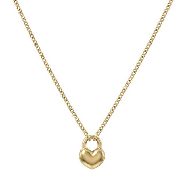 amor-amr-n0031-halskette-edelstahl-gold-herz image 1