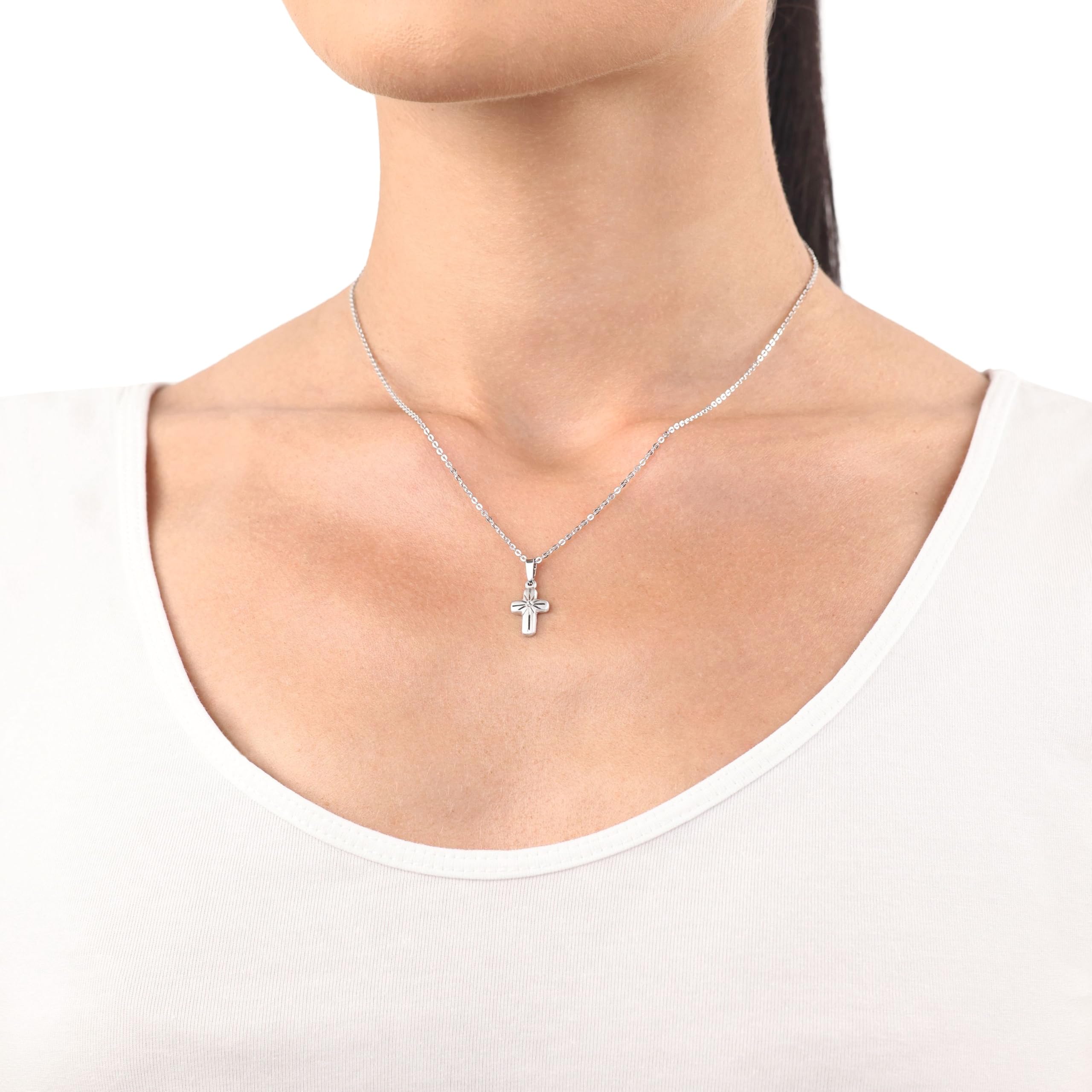 amor-anh-nger-kreuz-motivanh-nger-silber-21-mm-unisex image 2