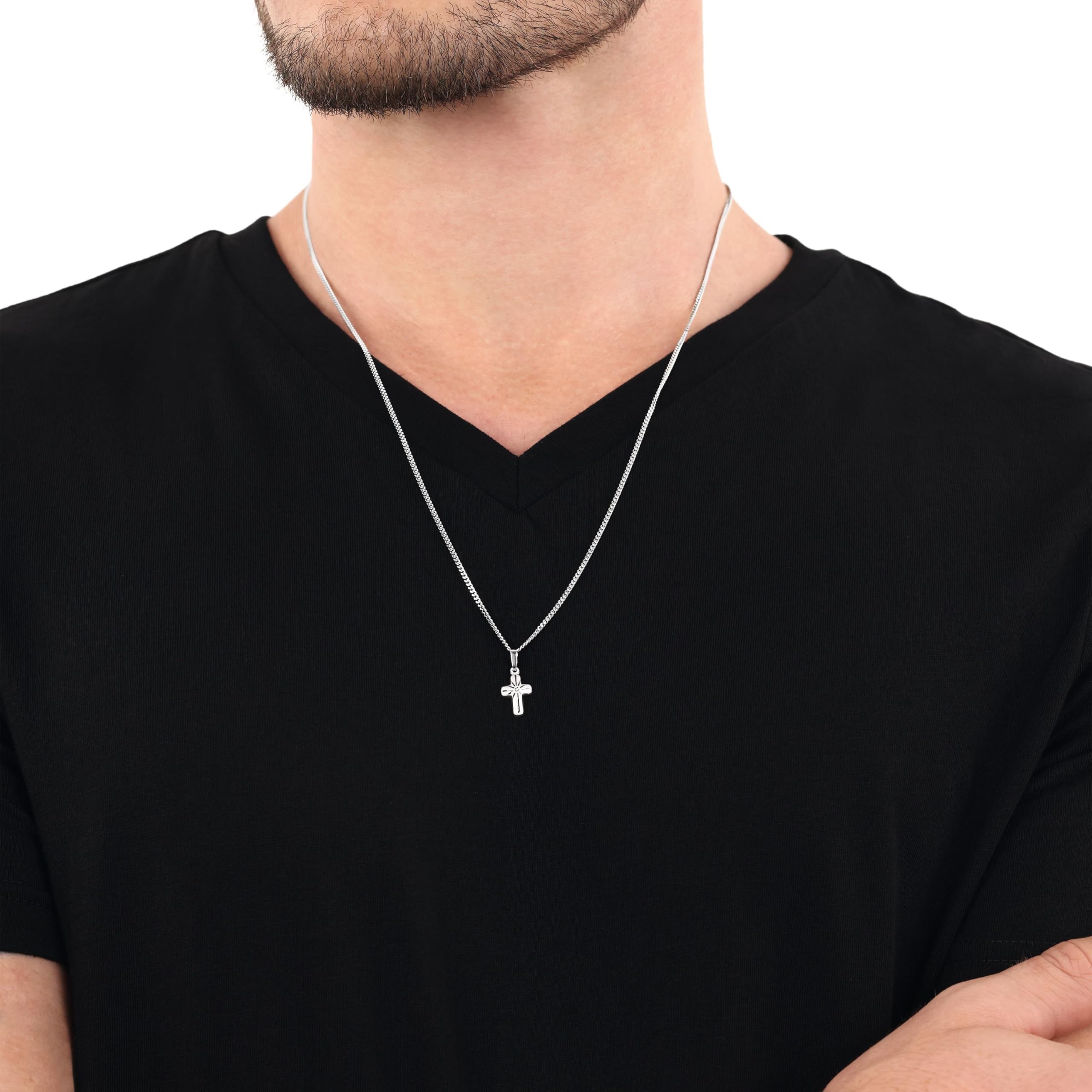 amor-anh-nger-kreuz-motivanh-nger-silber-21-mm-unisex image 4