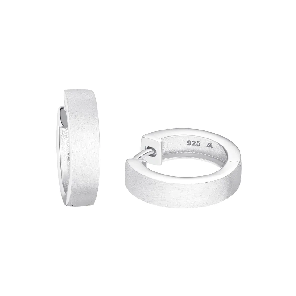 amor-creolen-silber-1-5-cm-925-damen-ohrringe-schlicht image 1