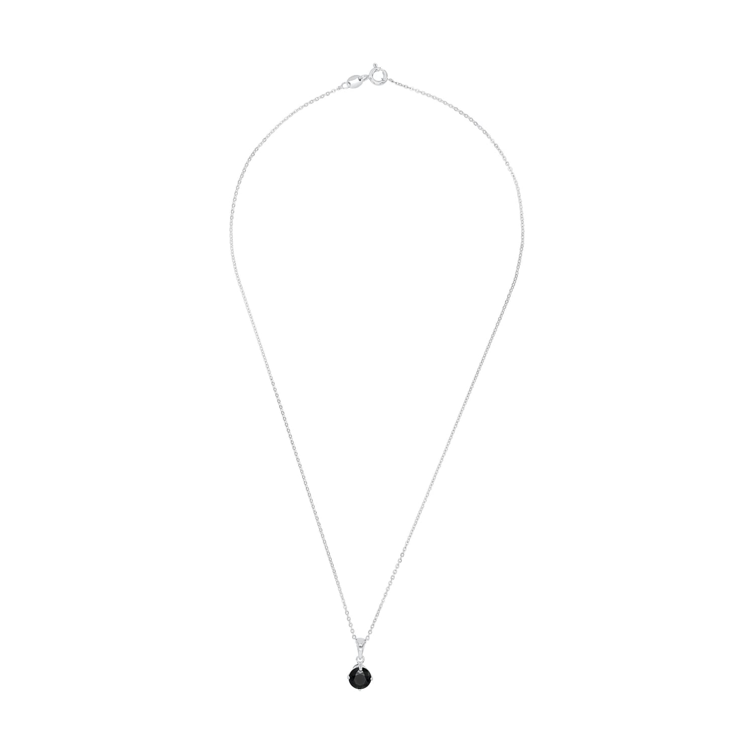 amor-sets-schmuckset-925-silber-schwarz-42-cm-zirkonia image 2