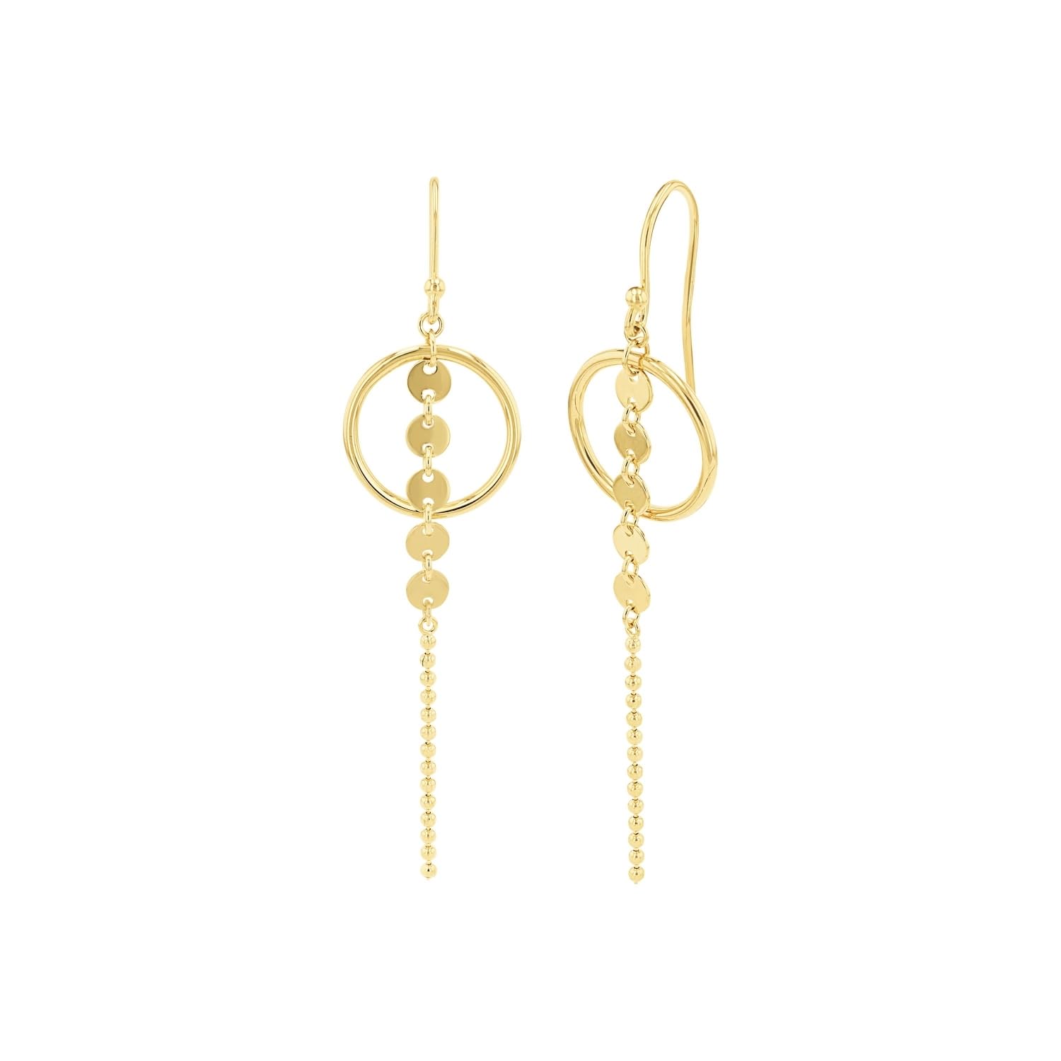 amor-ohrschmuck-ohrh-nger-2026241-gold-7cm-damen image 1