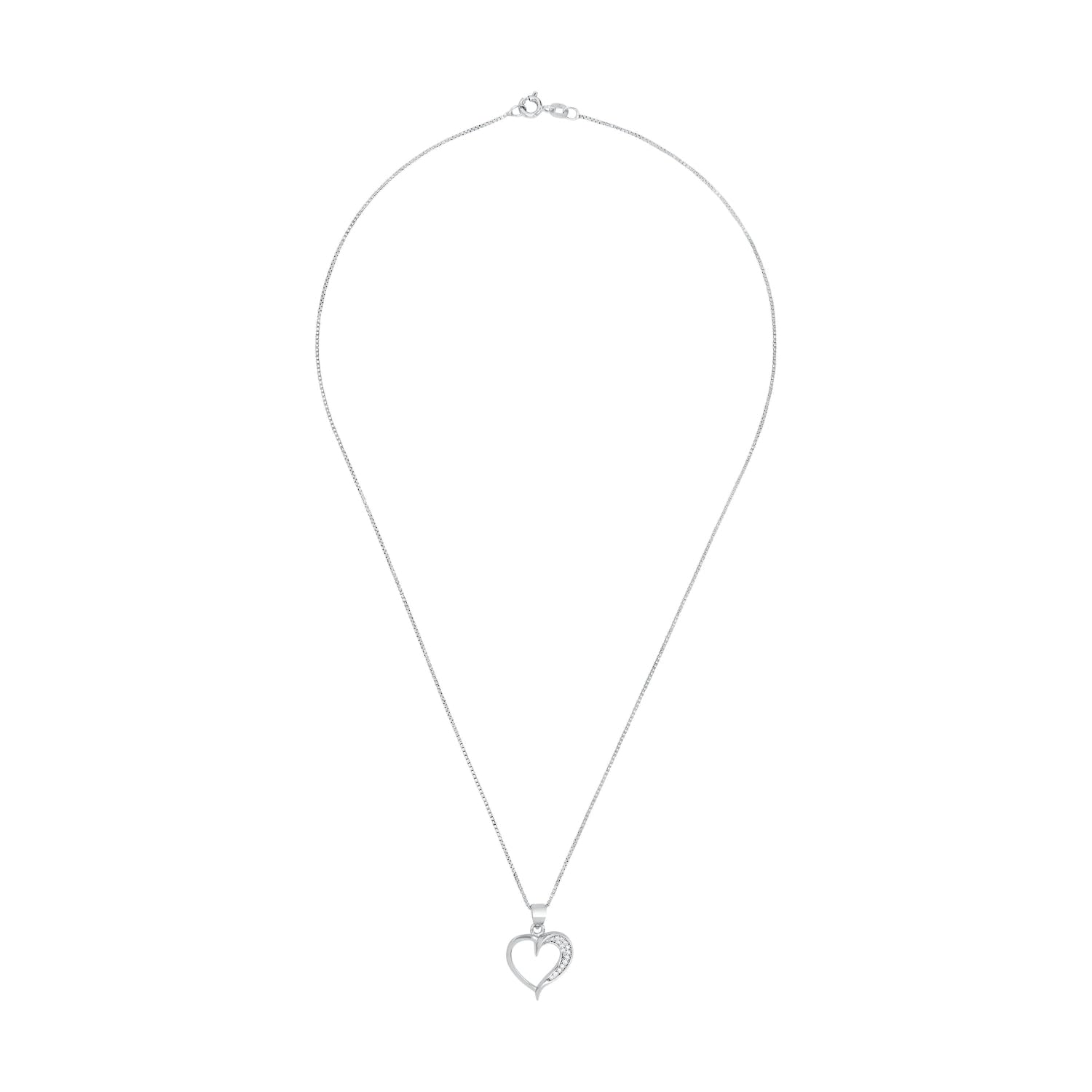 amor-halsschmuck-9964604-herz-kette-silber-45-cm image 4