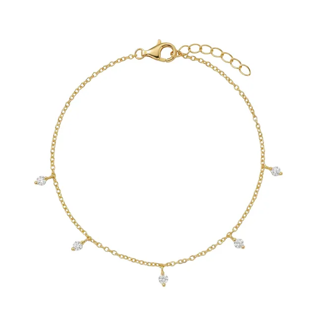amor-armschmuck-armband-amr-b0013-gold-zirkonia-925-silber image 1