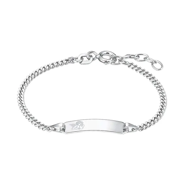 amor-2021559-identarmband-silber-engel-12-2-cm-unisex image 1