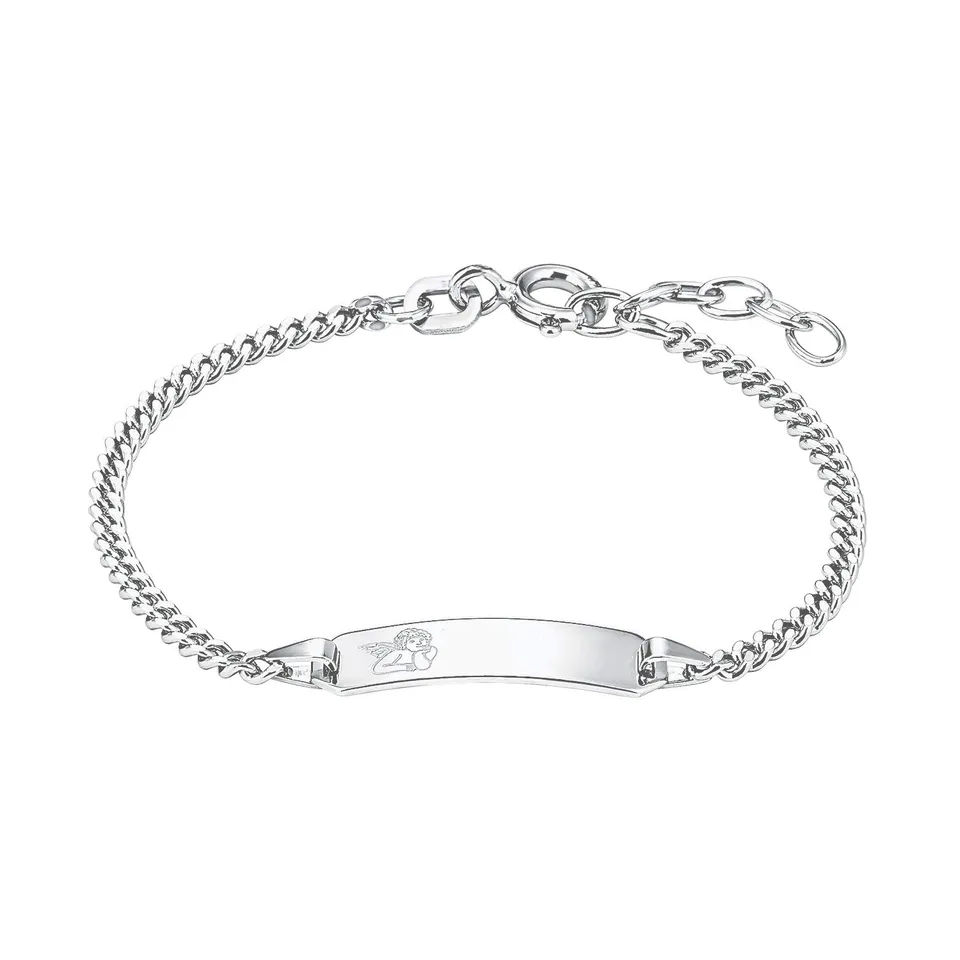 amor-2021559-identarmband-silber-engel-12-2-cm-unisex image 1