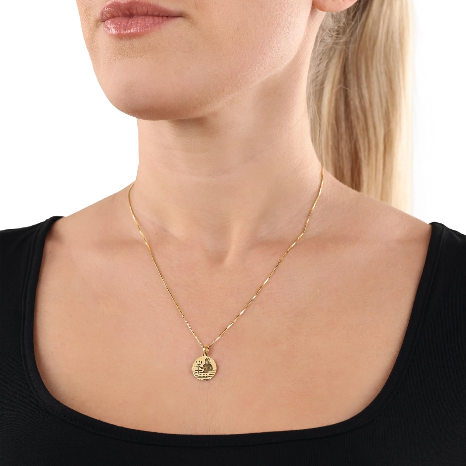 amor-anh-nger-motivanh-nger-gold-unisex-kettenanh-nger image 2