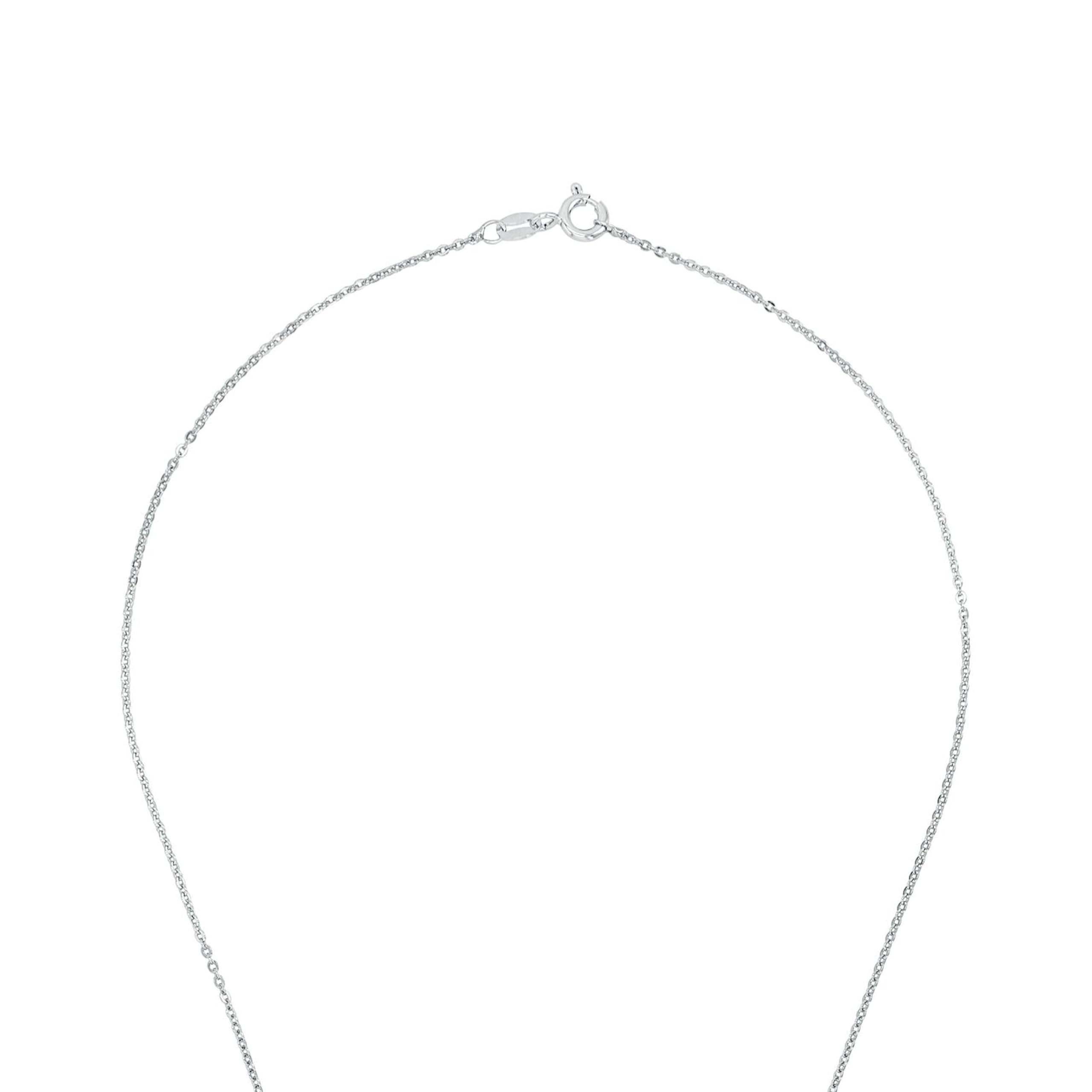 amor-halsschmuck-2012803-kette-silber-45-cm-blau-zirkonia image 3
