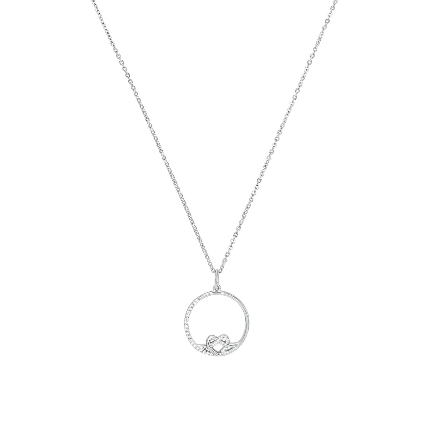 amor-halsschmuck-2026254-halskette-silber-zirkonia-45-cm image 1