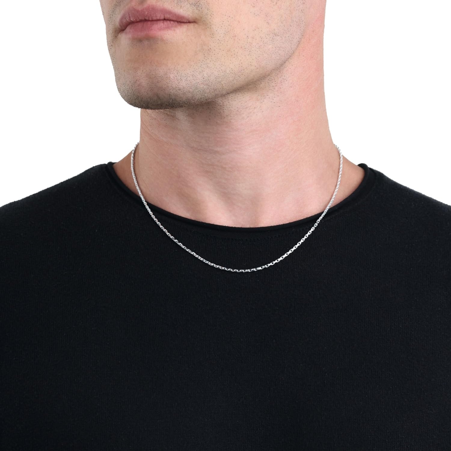 amor-halsschmuck-collier-2017492-silberkette-50-cm-unisex image 5