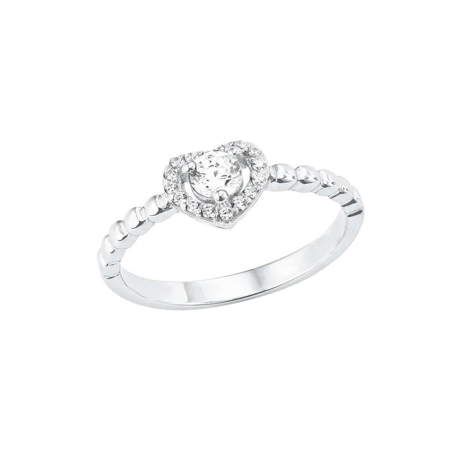 amor-herz-ring-925-silber-zirkonia-damen-geschenkbox image 1