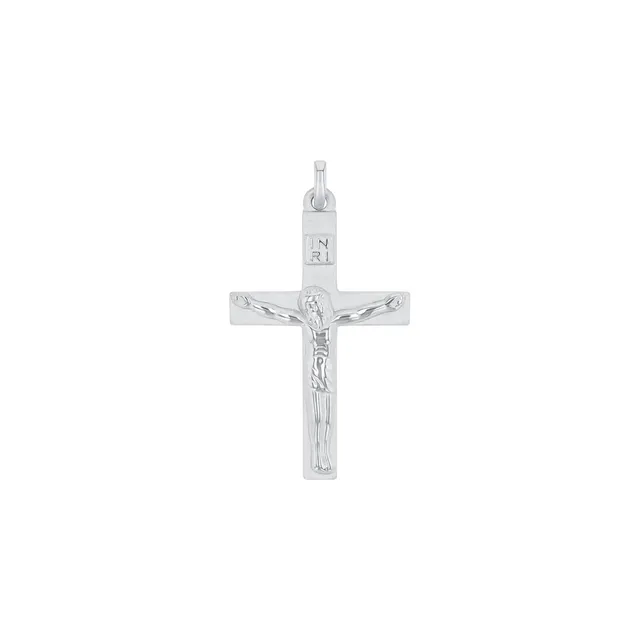 amor-anh-nger-2017519-kreuz-mit-corpus-silber-3-5-cm image 1