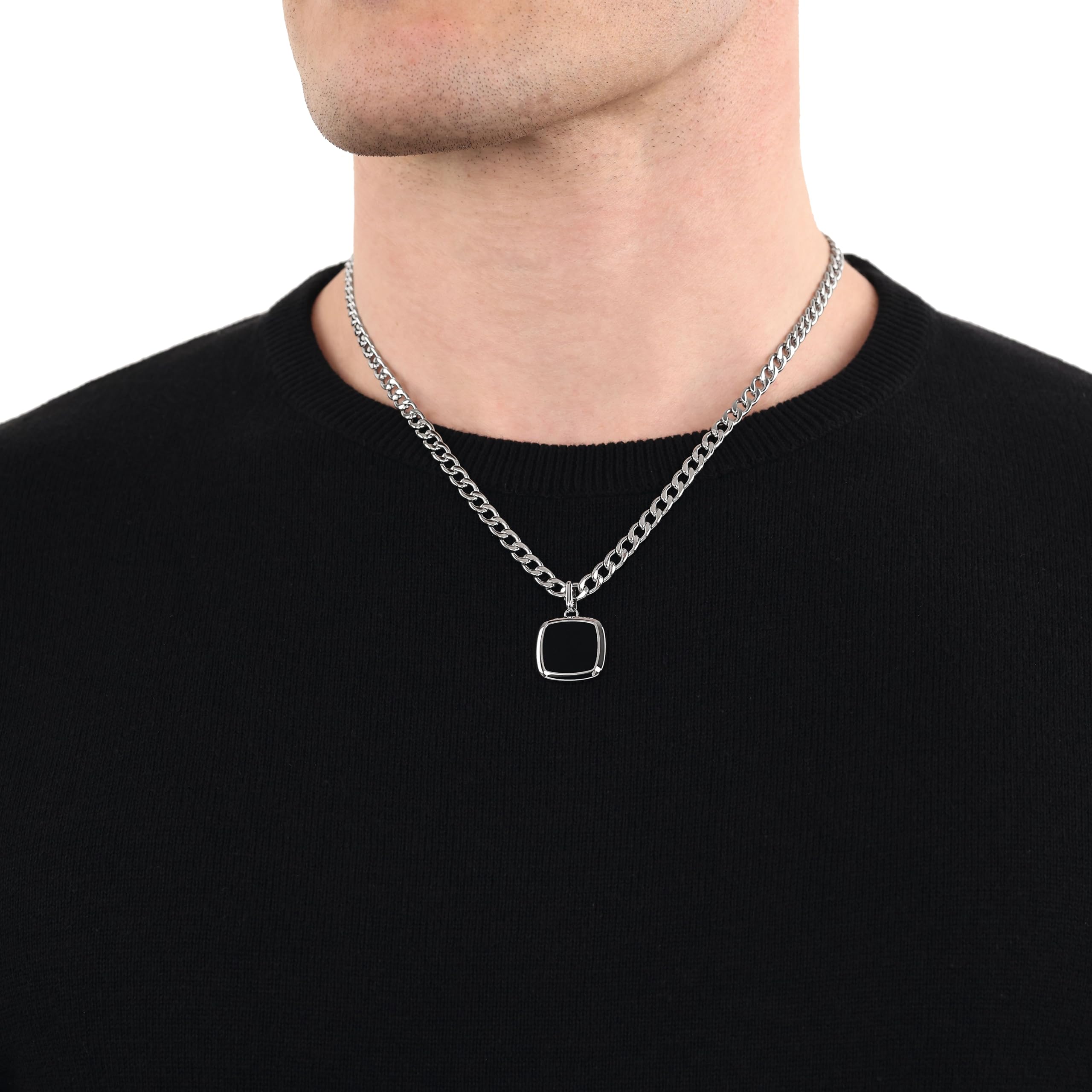 amor-halsschmuck-kette-edelstahl-herren-achat-50-5-cm image 2