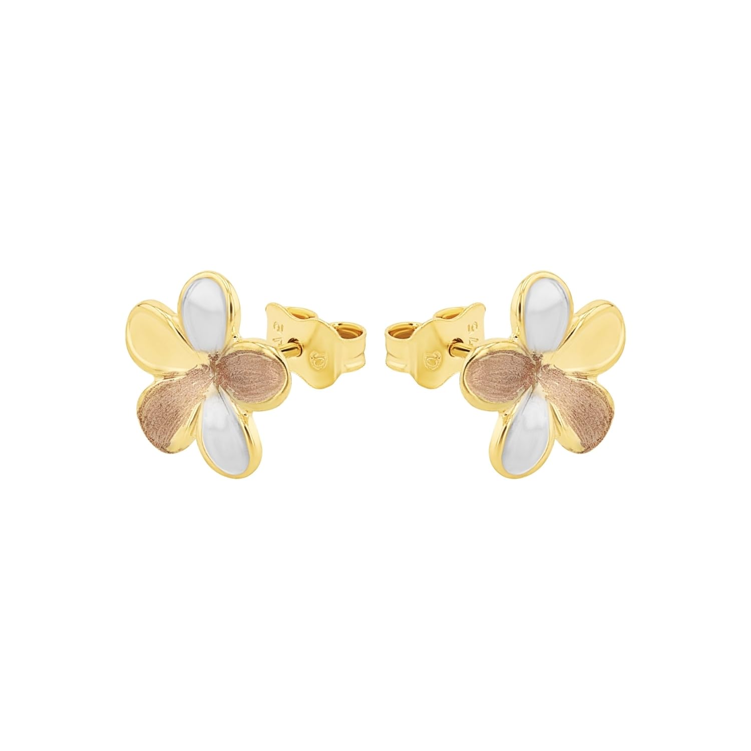 amor-ohrschmuck-ohrstecker-2013382-tricolor-blume-0-8-cm image 3