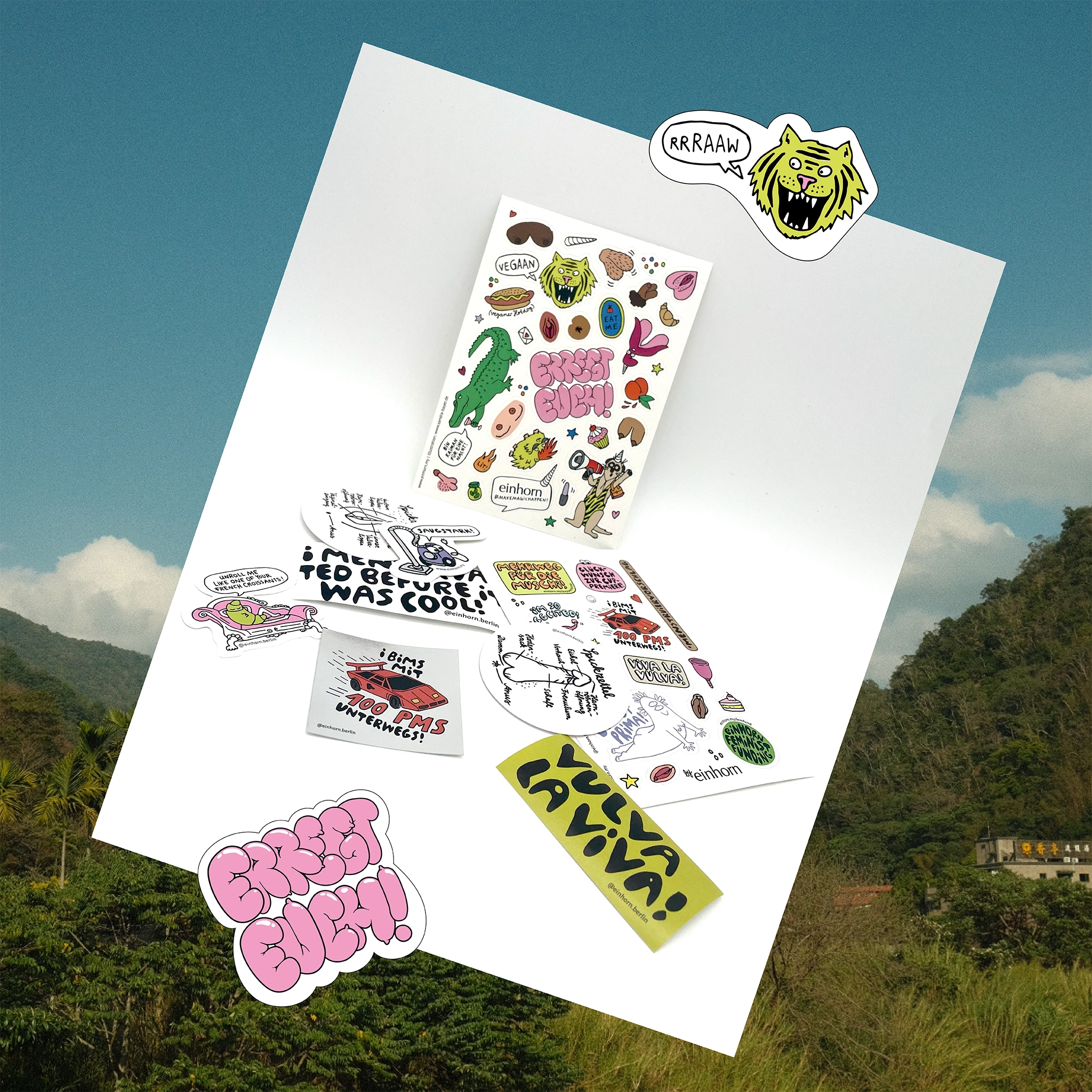 einhorn-classico-sticker-kleb-dein-bestes-set image 2