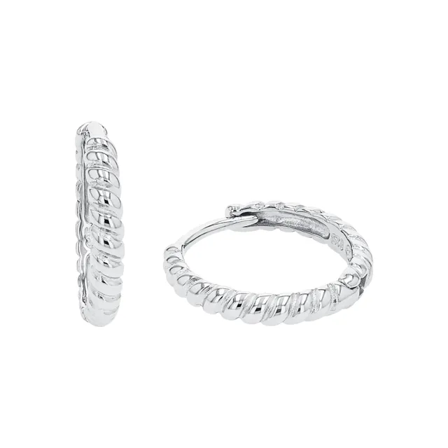 amor-creolen-2036028-ohrringe-silber-kordel-1-4-cm image 1
