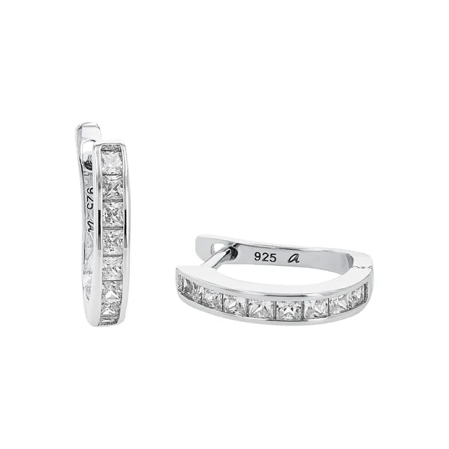 amor-ohrschmuck-2017392-creolen-silber-1-1-cm-zirkonia image 1