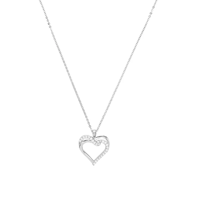 amor-halsschmuck-2026246-herzkette-silber-zirkonia-45-cm image 1