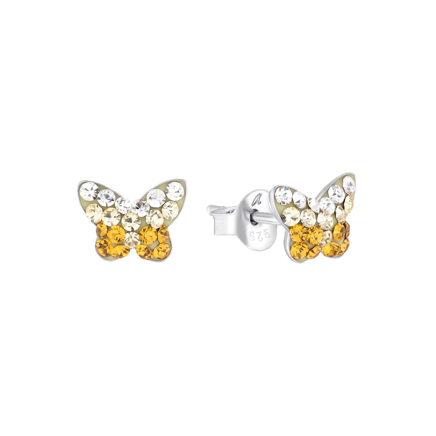 amor-ohrstecker-kinder-schmetterling-925-silber-preciosa image 1