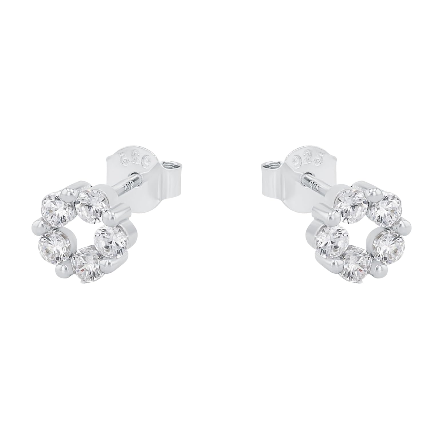 amor-ohrschmuck-2027490-ohrstecker-silber-0-7-cm-zirkonia image 3