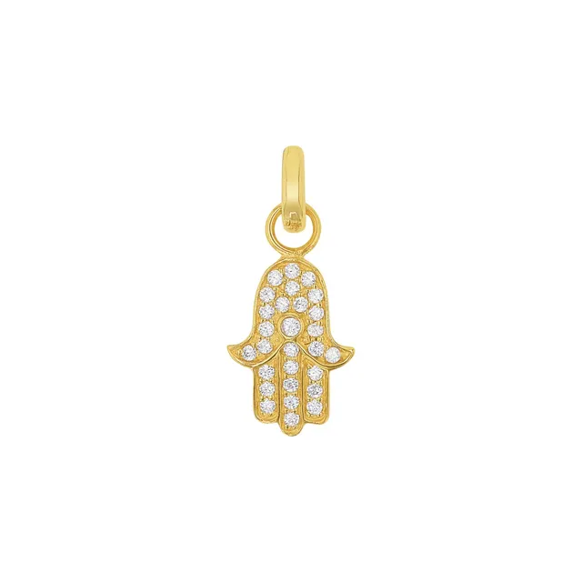 amor-charms-2038472-charm-hamsa-hand-silber-zirkonia-wei image 1