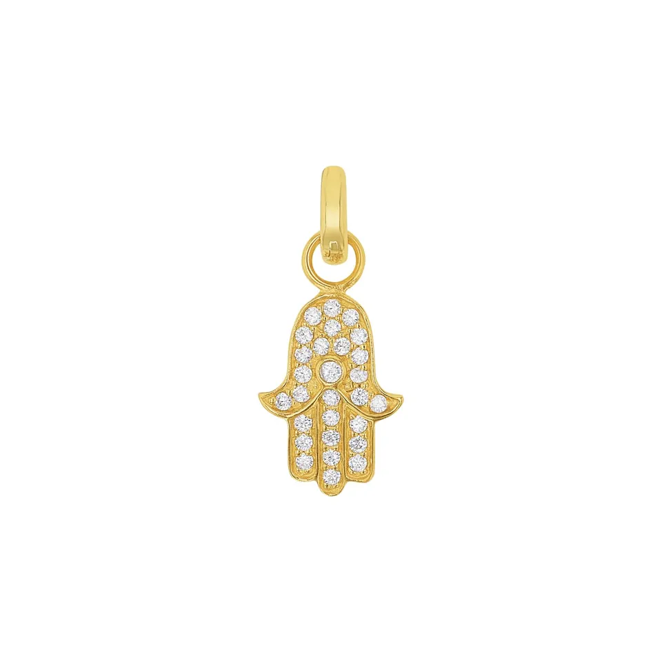amor-charms-2038472-charm-hamsa-hand-silber-zirkonia-wei image 1