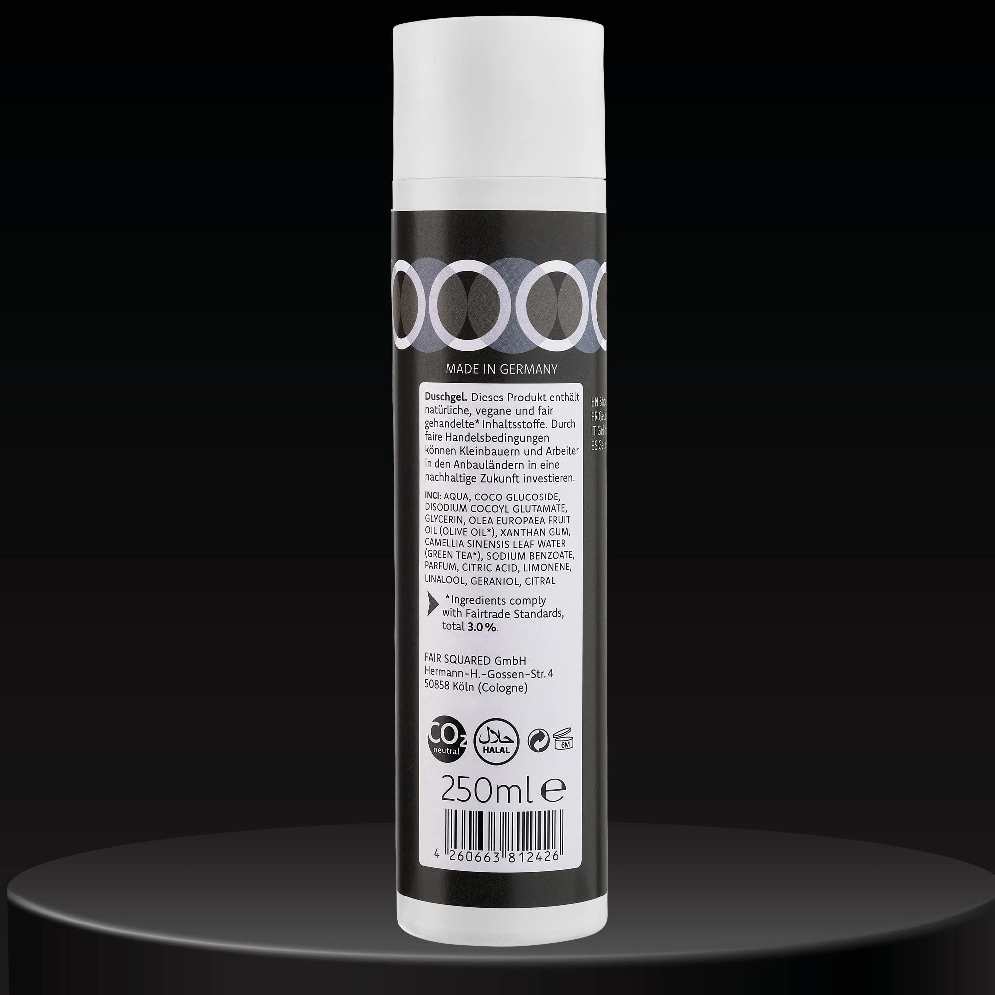fair-squared-mix-duschgel-herren-olive-250-ml-vegan image 7