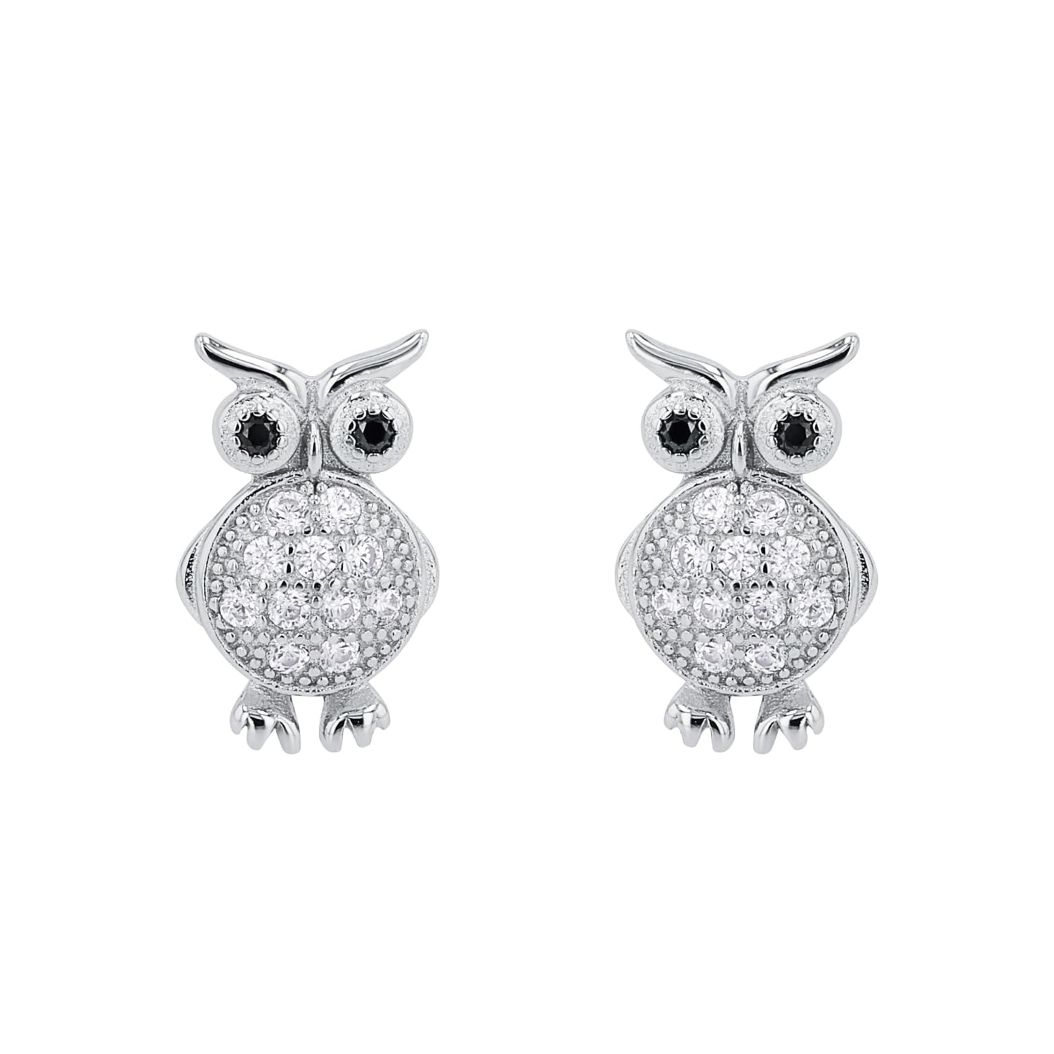 amor-ohrstecker-eule-silber-zirkonia-ohrringe-12-mm image 4