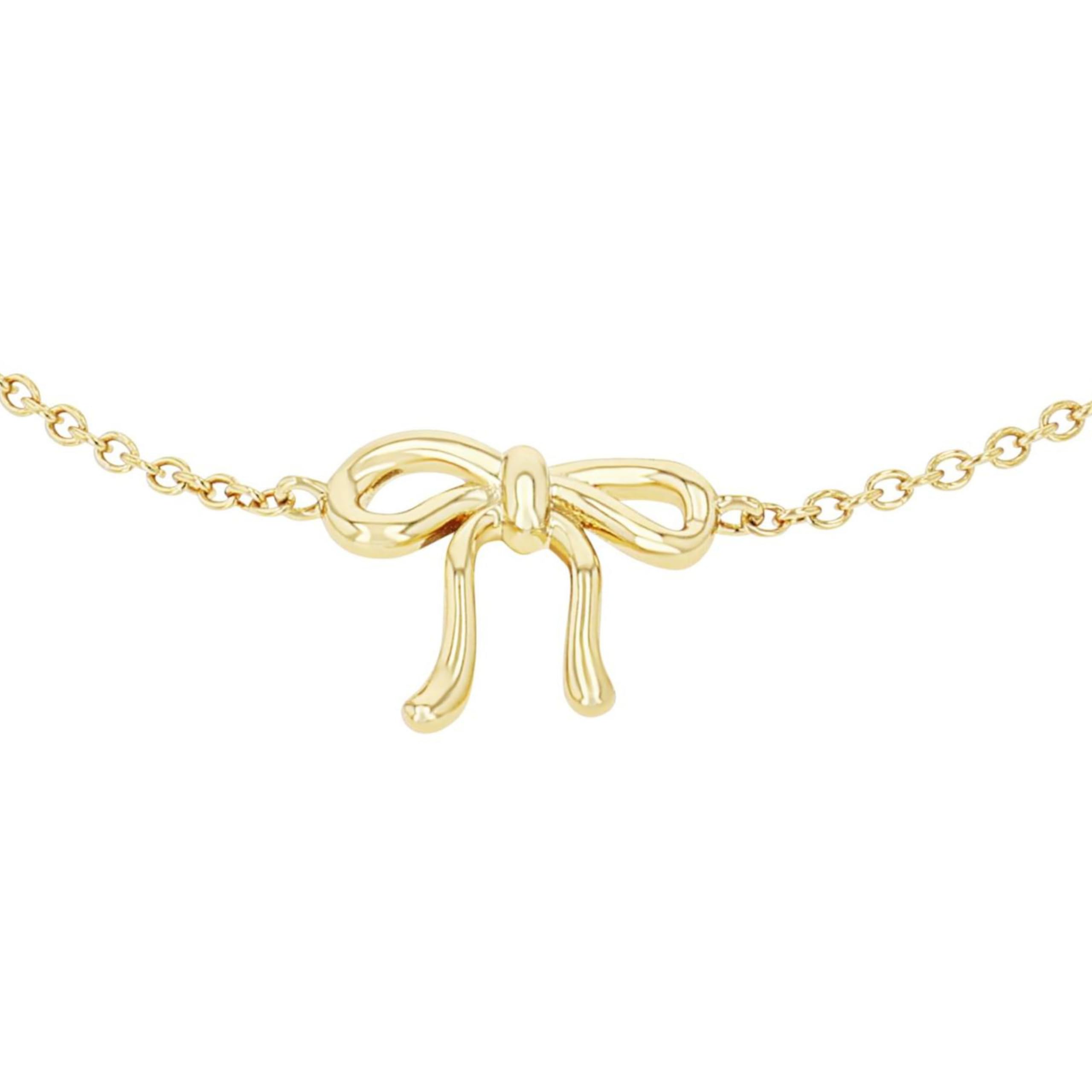 amor-2100174-armband-damen-gold-schleife-16-4-cm image 4