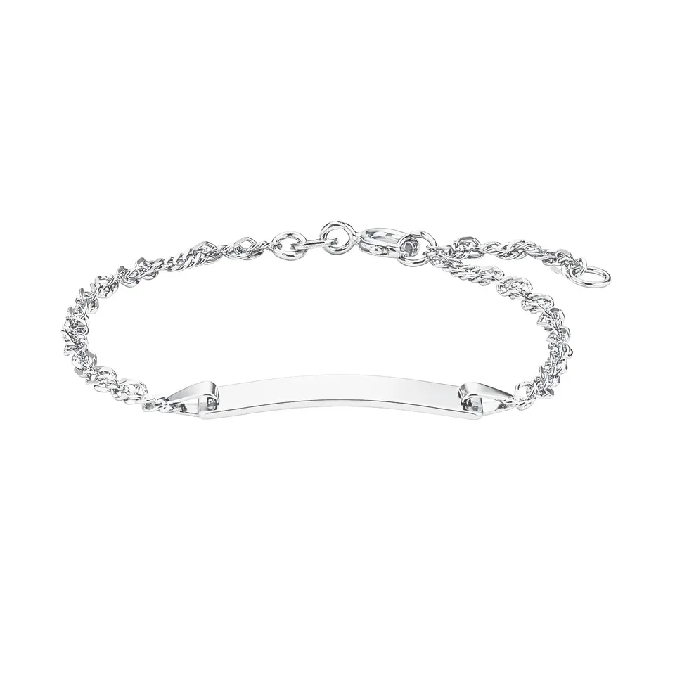 amor-armschmuck-9969173-identarmband-silber-14-2-cm image 1