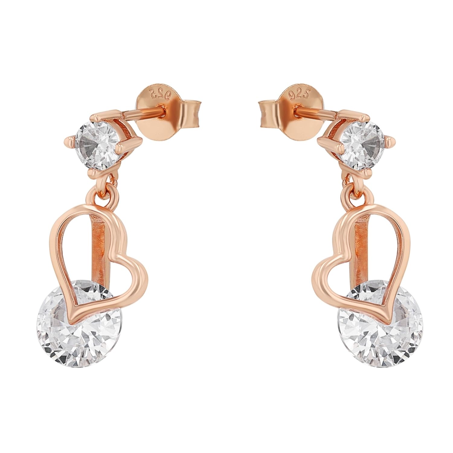 amor-ohrschmuck-ohrh-nger-9331710-ohrringe-ros-zirkonia image 3
