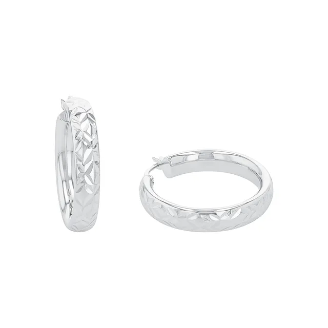 amor-ohrschmuck-creolen-925-silber-2-8-cm-damen image 1