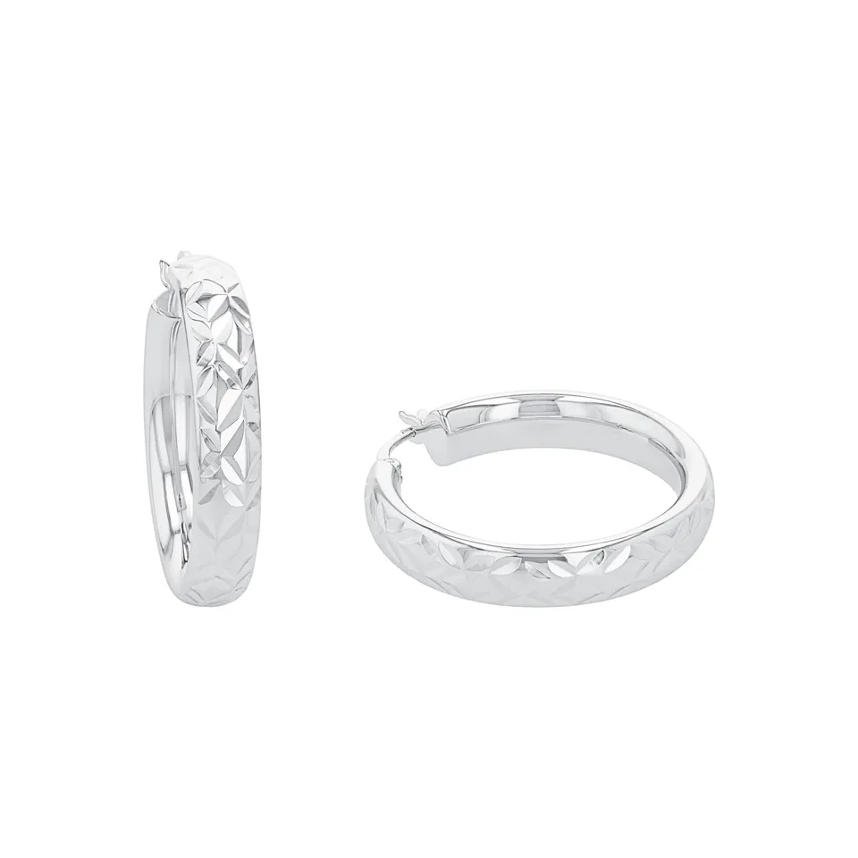 amor-ohrschmuck-creolen-925-silber-2-8-cm-damen image 1