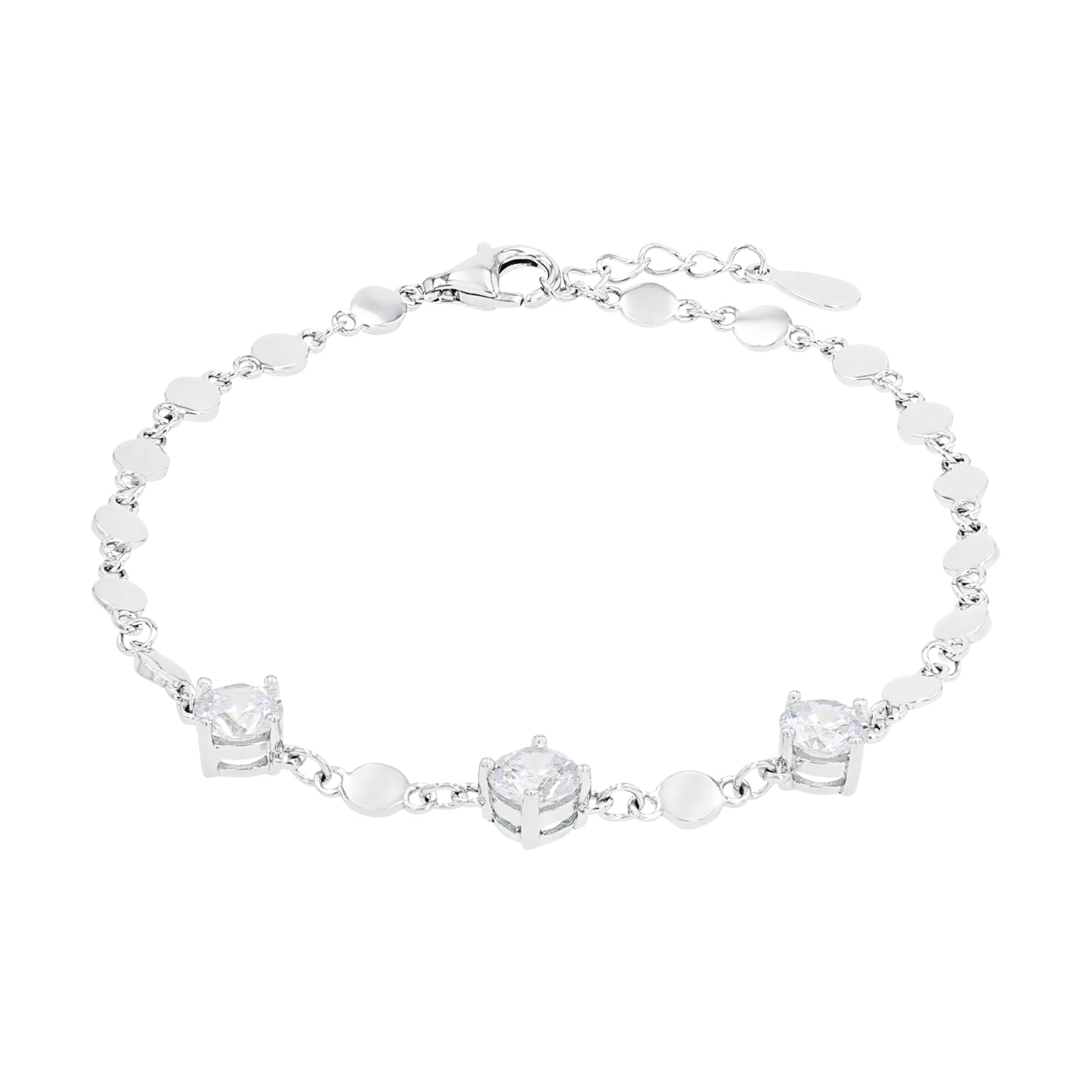 amor-armschmuck-2027487-armband-zirkonia-17-2-cm-silber image 1