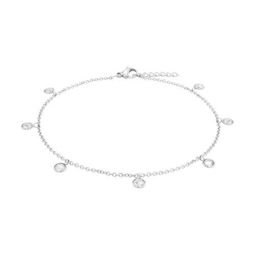 amor-2036447-fu-kette-edelstahl-zirkonia-gold-23-2-cm-damen image 7