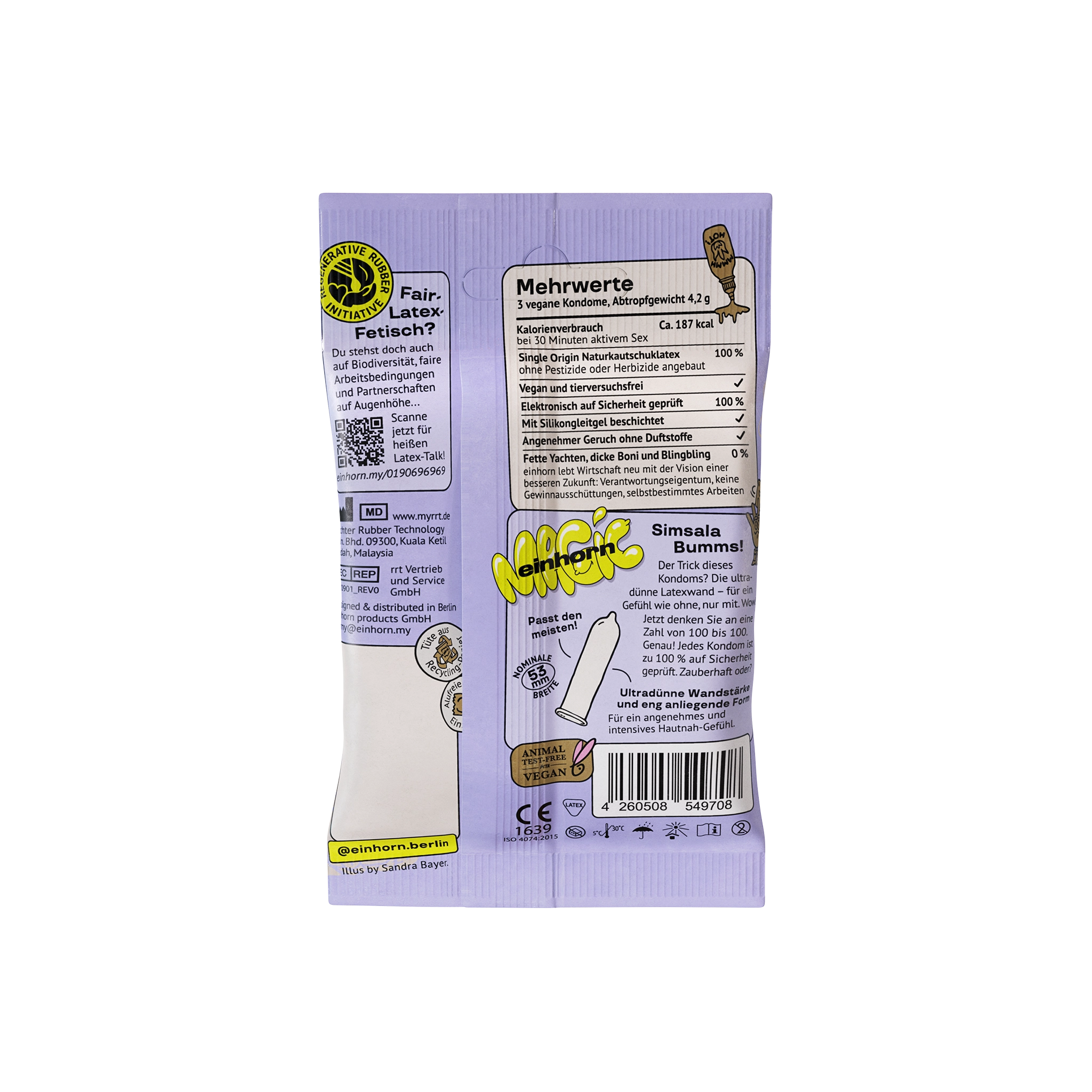 einhorn-magic-kondom-3er-ultrad-nn-eng-anliegend image 2