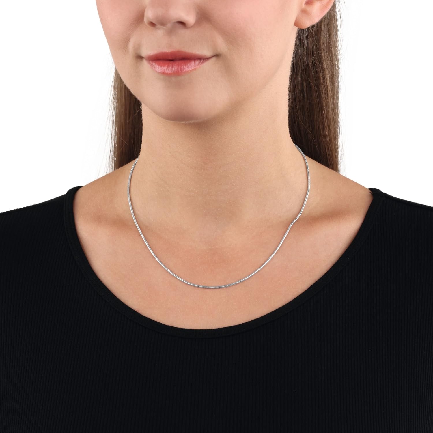 amor-2017572-collier-925-sterling-silber-42-cm-damen-halsschmuck image 4
