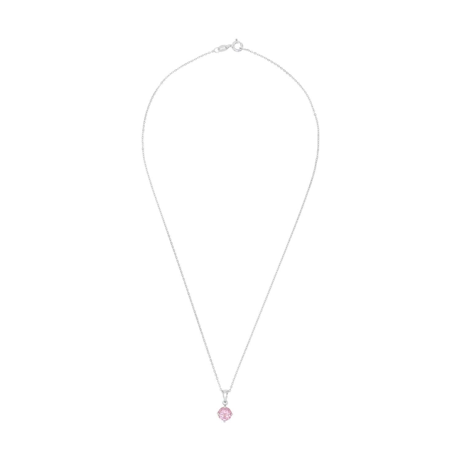 amor-set-damen-silber-925-zirkonia-rosa-42-cm-kette-stecker image 2