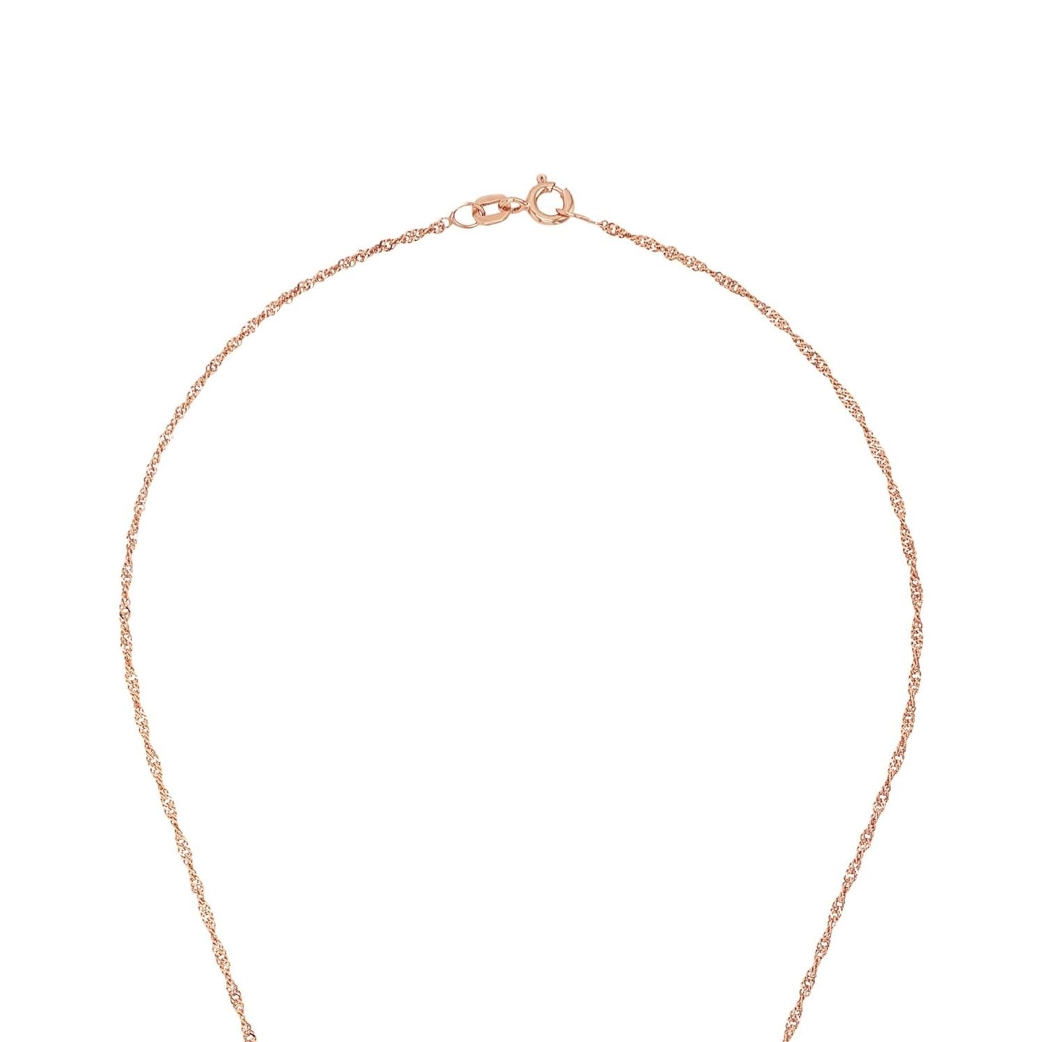 amor-halsschmuck-kette-925-silber-ros-kristallglas-42-cm image 3