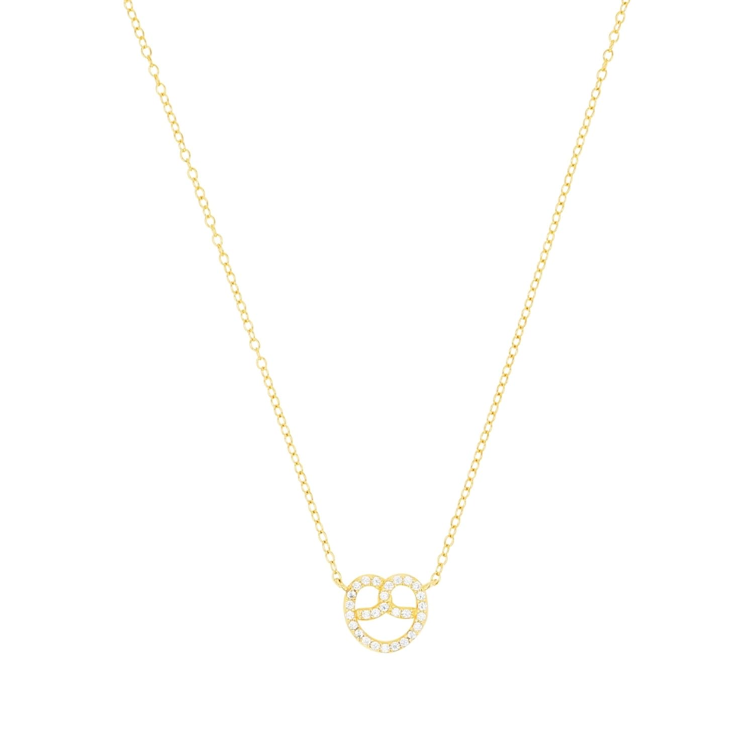 amor-halsschmuck-2039235-kette-silber-brezel-40-5-cm image 1