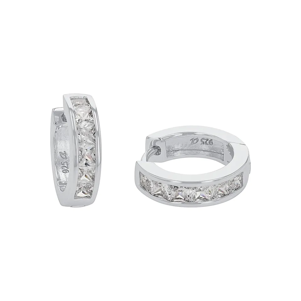 amor-ohrschmuck-creolen-silber-17-mm-zirkonia image 1