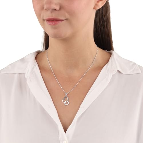 amor-halsschmuck-9188307-herzkette-42-cm-silber-zirkonia image 8
